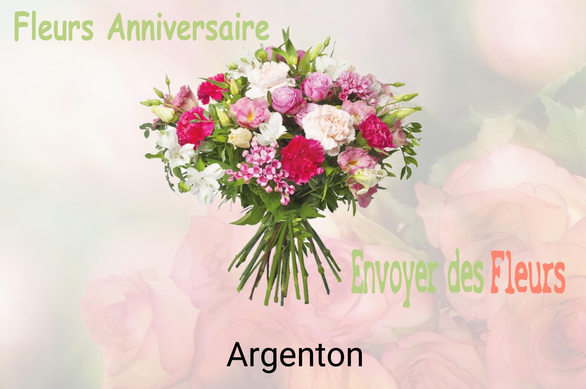 Bouquet de fleurs d’anniversaire livré à Argenton
